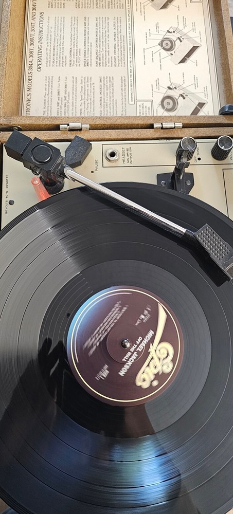 Vintage Audiotronics Vinyl Record Player 304 A Rare Working Condition! *READ*
