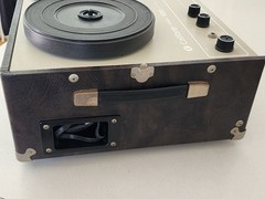 Vintage Califone 1420K Phono Solid State Record Player tested, runs! Read desc!