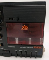 Fostex X-15 Multitracker Cassette Deck Tracking Recording Music Production Live