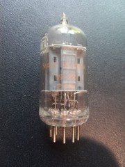 Quad 4 Conn by RCA 12AU7A ECC82 Tubes, Closely Matched, Clr Top, Lg Pl, #2