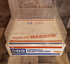 BIC D10 Offical Dust Cover w/Box Please Read