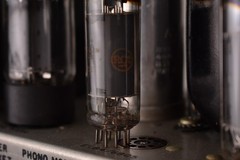Vintage PILOT SA-232 EL84 Tube Power Amplifier & SP-210 Preamplifier -SERVICED-