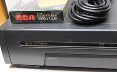 LXI Series 580 VHS VCR Video Cassette Recorder Player Sears Tested w Cables Tape