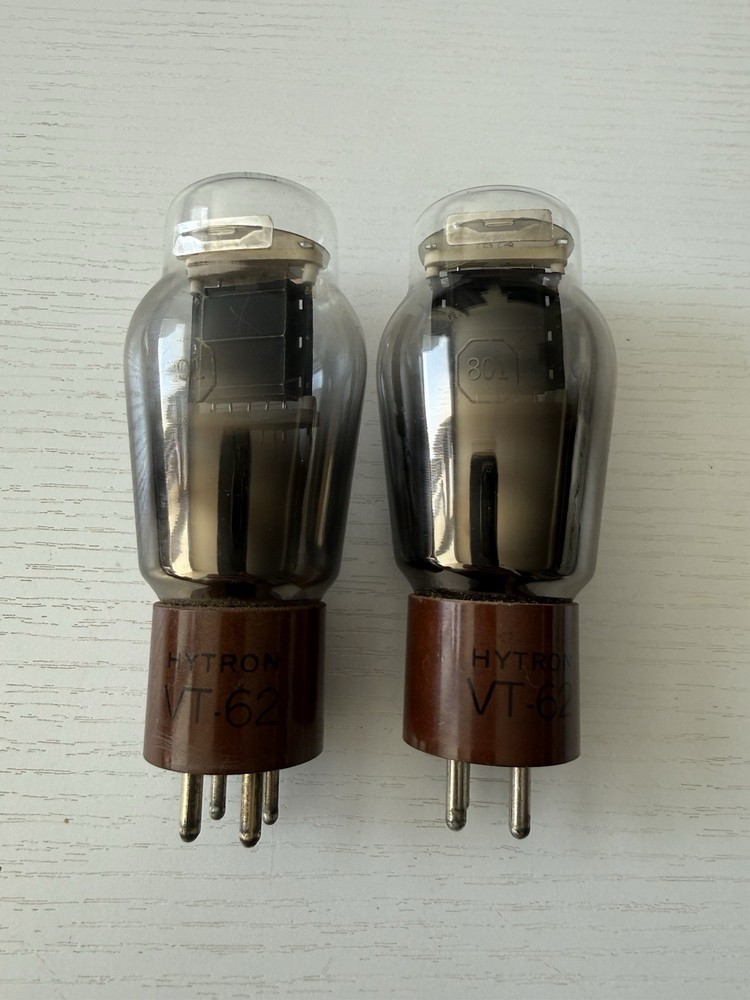 VT62 Hytron Matched Pair