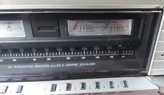 Vintage JVC JR-S301 DC INTEGRATED RECEIVER GRAPHIC EQUALIZER powers up but as-is