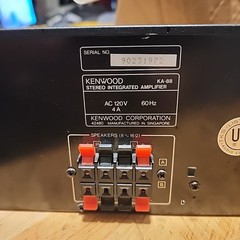 Kenwood KA-88 Stereo Amplifier – 120W 7-Band EQ – Vintage Hi-Fi – Tested