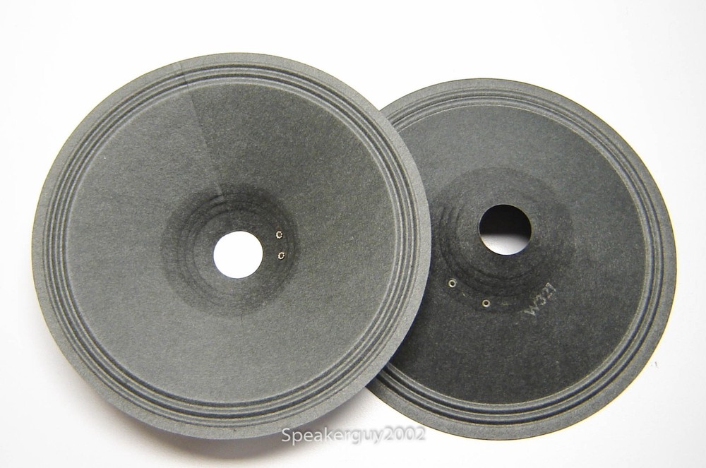 Pair Vintage 6″ Paper Cones – Speaker Parts / W321