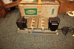 Clean Vintage Rauland Borg Amp Amplifier TAX125 A-A in Factory Box UNTESTED