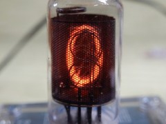 Amperex ZM-1000 Nixie Tubes Used But Clear and Bright (2)