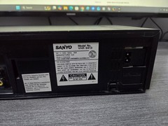 Sanyo VHR-9413 Mid Mount Hi-Fi DBX DA4Head VCR VHS Player Tested Works READ