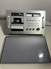 Nakimichi 600 2 Head Cassette Console Silver In Wood Case (Untested)