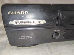 Sharp VC-A353U 4-Head VHS Video Cassette Player Multi-Language OSD Tested(Video)