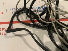 Dual 1218 Vintage Stereo Turntable Parting out- Power Cord / Ground Wire Assembl