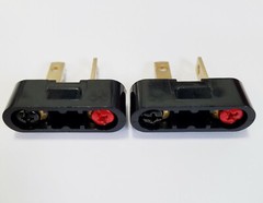 2 Pioneer Speaker Plug Connector SX-2500 SX-3000 SX-6000 SX-9000 QX-8000 QX-9900