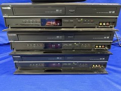 Toshiba DVD VCR Combo DVR620KU w/ Remote DVR620 – Lot of 3 -All Played DVD & VHS