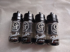 Bundle 4 FENDER Groove Tubes 6L6GC Tubes TV7-D/U Look NOS
