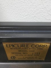 U89 ♻ Epicure Model One Amplifier Epicure Model 1 Power Amplifier ♻