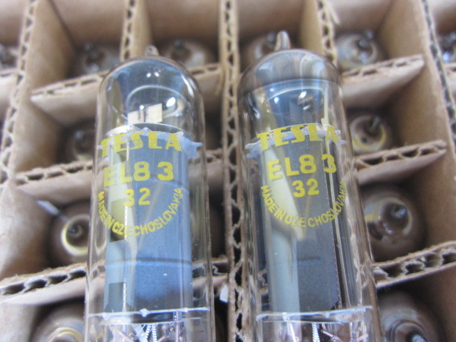 10 x EL83 TESLA SV83 / 6P15P-EV (NEW, NOS, MATCHED CODES, from -70s)