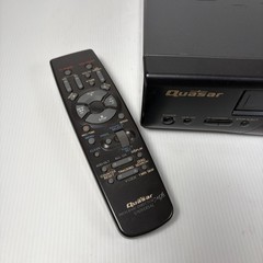 Quasar VHQ440 4 Head VCR W/ Remote Made in Japan Tested & Working