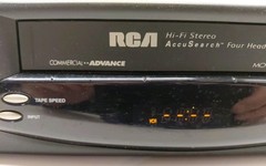 RCA VR704HF VCR Plus Gold VHS HQ Video Player Commercial Not Tested No Remote