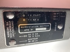 NAGRA ATN Power Supply. Tested, Working Rare early Serial Number