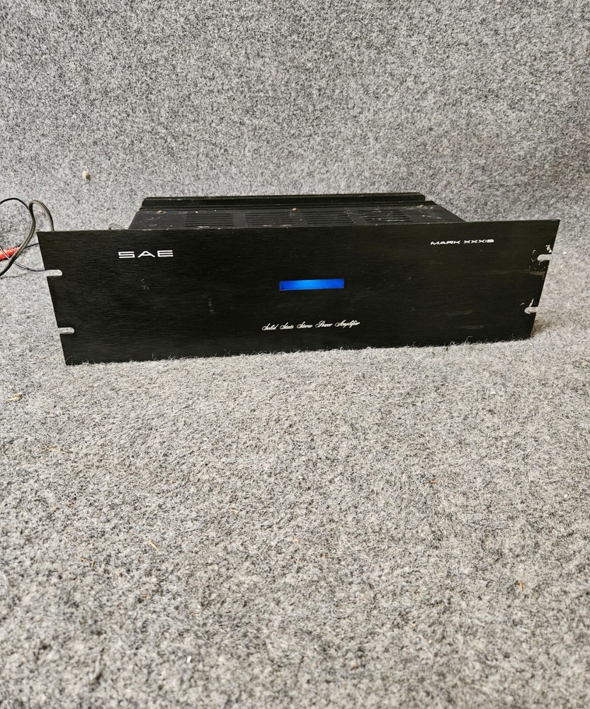 SAE XXXIB Stereo power amplifier amp – rackmount