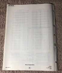 SONY ST-JX35 TUNER ORIGINAL SERVICE MANUAL SCHEMATIC M746x