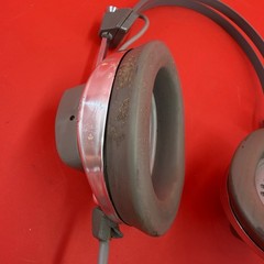 Vintage RCA XHK-11J Stereo Headphones Japan Gray Over Ear Headset