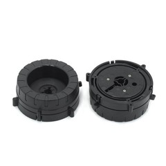 1 Pair NAB Hub Adapters for AKAI Reel to Reel Tape Recorder 10″ Plastic Black