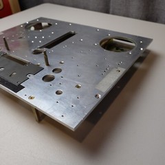 Otari MX5050 BII2 Reel to Reel – Front Deck Body Metal Plate Base Assembly