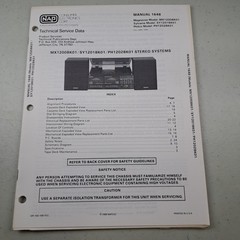 Magnavox Sylvania Philco Stereo Systems Manual 1648 1988 Illustrated