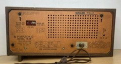 Vintage Mid Century Tube FM AM Radio Panasonic 782B Tweed *Video In Description*