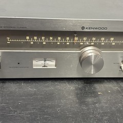 Vintage Kenwood KT-5300 AM / FM Stereo Tuner Tested Works Great Crisp Sound
