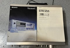 SONY STR-V55 STEREO RECEIVER With MM/MC PHONO