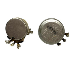 Ohmite Type AB CLU-5041 & CTS 521 100K Potentiometers Set of 2