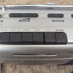 Curtis Radio & Cassette Tape Player Recorder Electric & Battery Operated