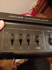 Archer Video Enhancer Stereo Audio Mixer 15-1961 music soundtrack mixing BN