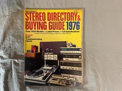 1976 Stereo Review Directory Buying Guide Magazine Hi-Fi Vintage Amps Tuners