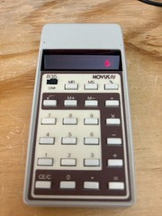 1976 National Semiconductor Novus 835 LED Calculator Working Vintage