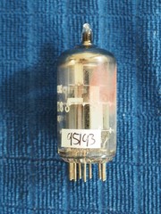 Used Amperex Philips Heerlen ECC88 6DJ8 Vacuum Tube ⊿6F3 Emission Tested 95/93
