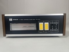 Hitachi TPQ-124A Vintage 8 Track Cartridge Player Works! Clean! Shines!