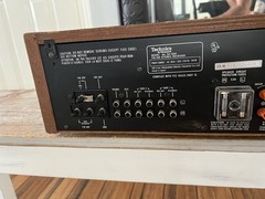 Vintage Late 1970’s Technics SA-600 FM/AM Stereo Silver Face Wood Receiver
