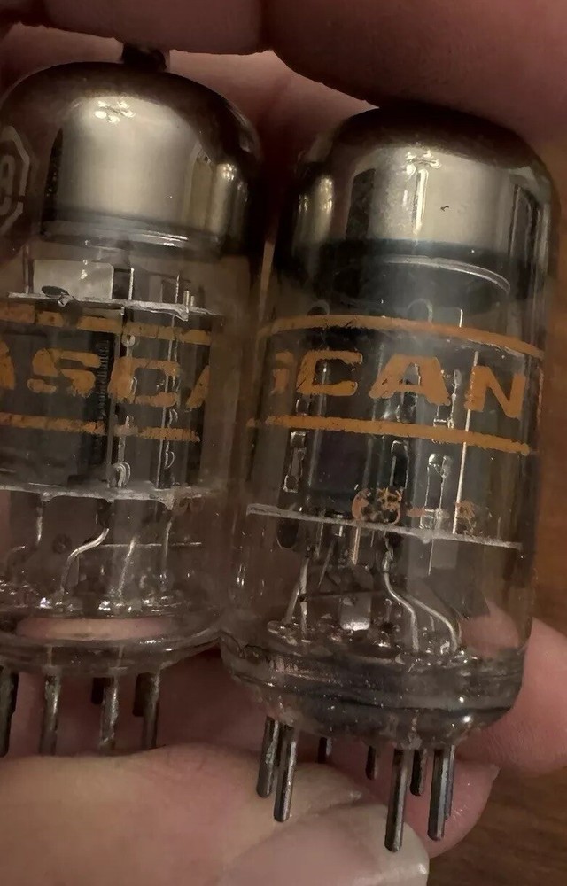 NOS DYNASCAN PAIR – 6EA8 Audio Hifi Tubes