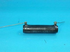 OHMITE 2 OHM 5% RESISTOR 20 WATT CERAMIC WIRE WOUND NOS ORIGINAL PACKAGE SINGLE
