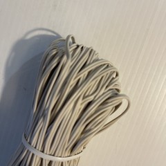 Vintage 3.5mm Mono Aux Audio Cable Headphone Jack 100 ft Long Gray. New!!!