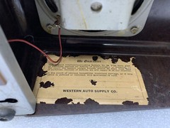 VINTAGE Wizard Bakelite Model D2606 Handi Talk Intercom Western Auto Supply 1940