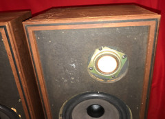 Vintage Pair Of Sony Speakers 2 Way 8″ Woofers Both Tested And Both Sound Great