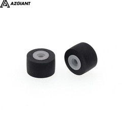 NEW 10.5×7.2x2mm Tape Recorder Pinch Roller Wheel Rubber Pressure Belt Pulleys