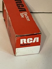 RCA 6L6GC Black Plate Vacuum Tube NOS New Old Stock