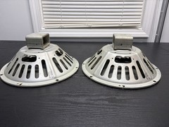 Vintage 1961 Oxford 12JB‑73 Alnico 12″ 4 Ohm Speakers Matched Pair Fender OEM